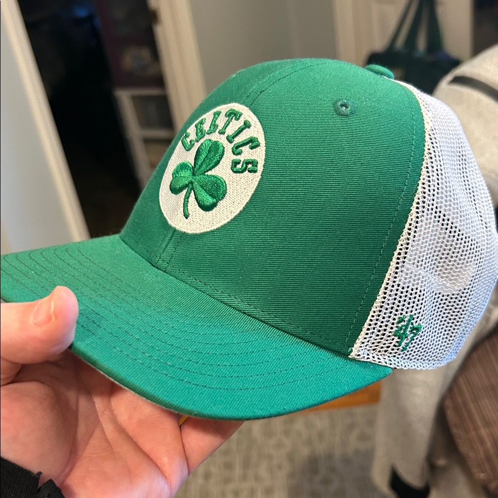 Green Celtics Mesh Cap